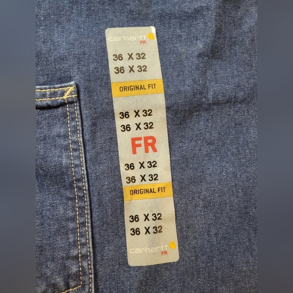 CARHARTT Flame Resistant Original Fit Men's Jeans NWT - Picture 3 of 11